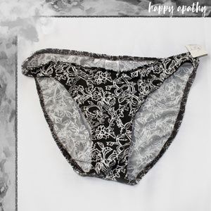 Loft Swimwear - Brown Flower Bottoms